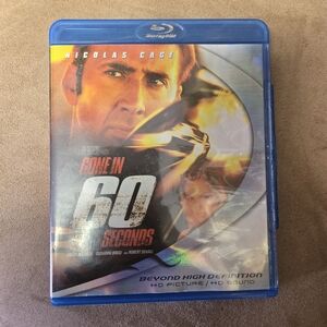 Gone in 60 Seconds Blu-ray Movie - Blue Case